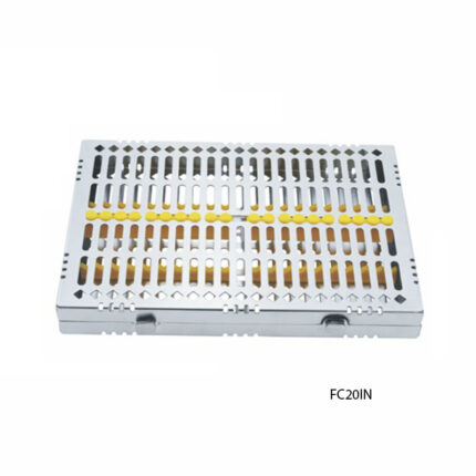 20 pc Hinged Instrument Cassette Tray