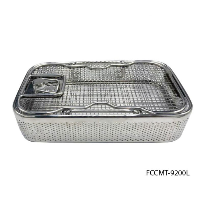 Mesh Perforated Tray with LID 250mm x 150mm x 50mm