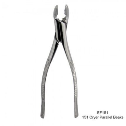 151 Cryer Forceps (Parallel Beaks) Lower Incisors, Canines Premolars & Roots