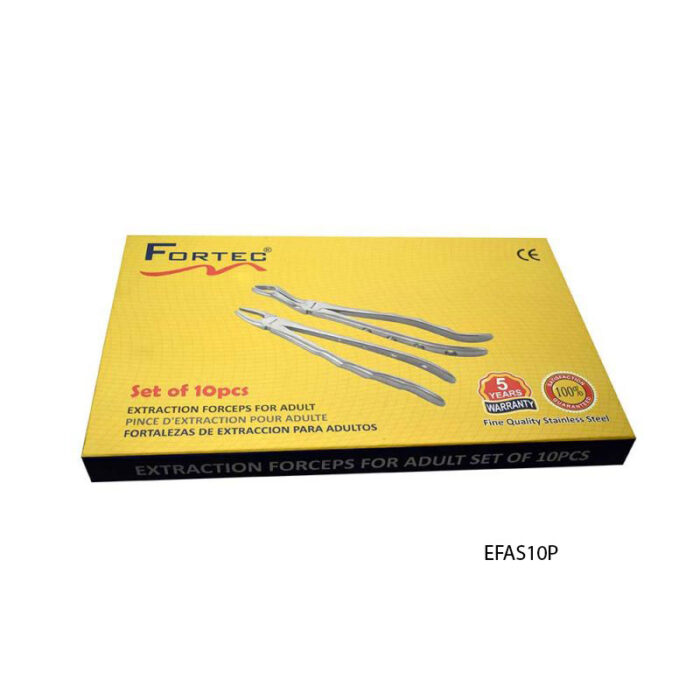 Extraction Forceps For Adult Set of 10pcs