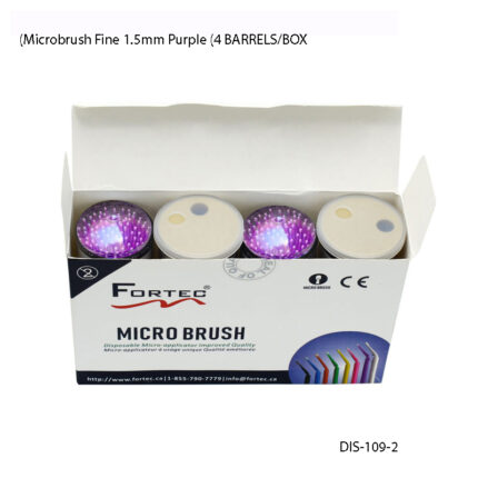 Microbrush Fine 1.5mm Purple (4 BARRELS/BOX)