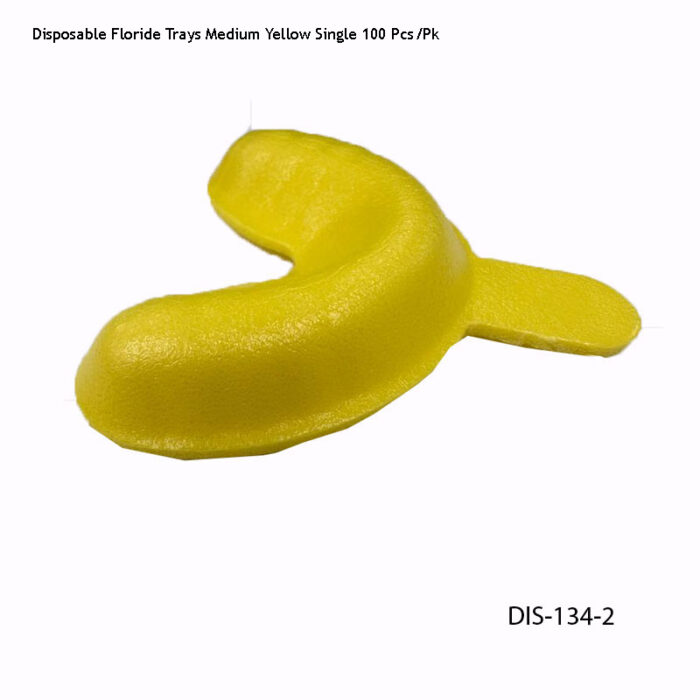 Floride Trays Single - MEDIUM Yellow (100 pc/pk)