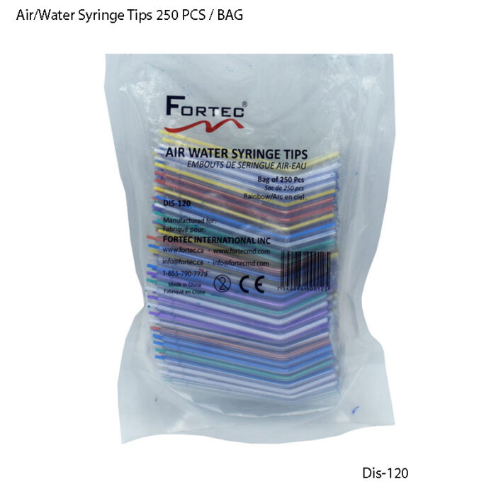 Air/Water Syringe Tips 250 PCS / BAG