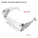 Medical Safety Goggles Anti fog, Clear